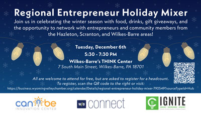 Regional Entrepreneur Holiday Mixer Flyer